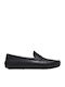 Leder Herren Mokassins in Schwarz Farbe