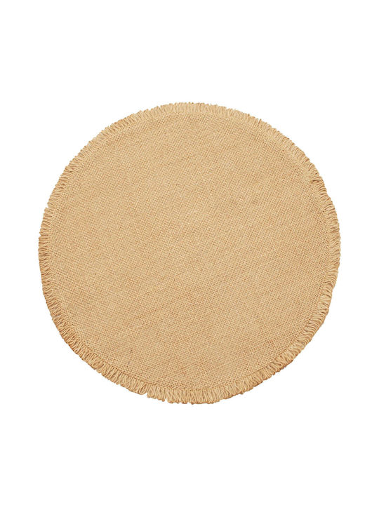 Laura Ashley Jute Σουπλά Ψάθινο Μπεζ 35x35cm