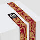 Bandaje Rage Paisley Burgundy