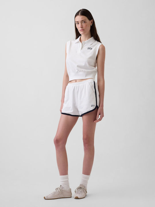 GAP Дамски хавлиени шорти Fresh White