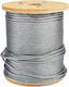 Verzinktes Stahl-Drahtseil Rolle Micul Fermier Durchmesser 3mm Länge 100m
