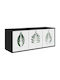 Dulap Suspendat Din Stejar Negru 102x33x40cm