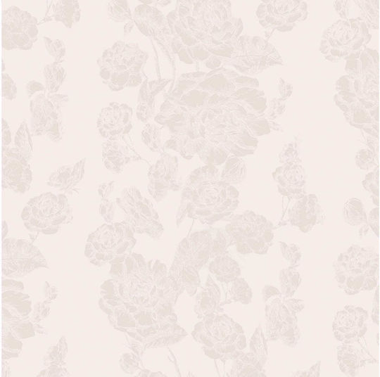 Wallpapers Roselie Paper Beige 1000x53cm Wallpapers Roselie Paper Beige 1000x53cm