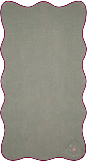 Sorbet Island Prosop De Plajă Din Bumbac Verde 180x100cm