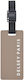 Delsey Luggage Label Brown