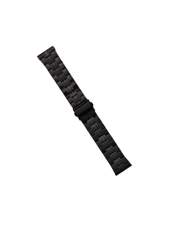 Brățară Metalică Stainless Steel Linii Orizontale Xiaomi Watch S5 46mm Xiaomi Watch 5 47mm Negru
