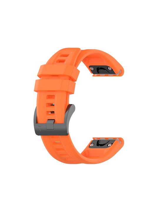Λουράκι Σιλικόνης Πορτοκαλί (Garmin Instinct 2)