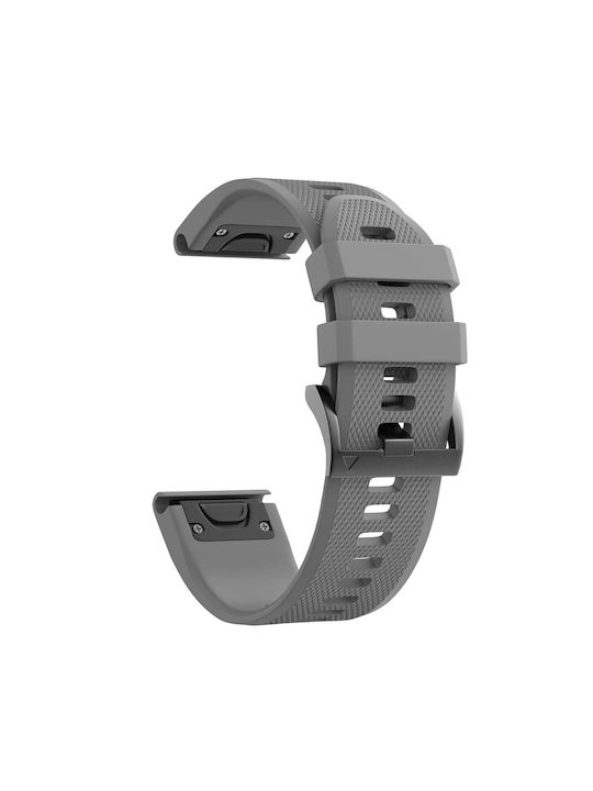 Tragbares Silikonband Grau Garmin Instinct 2S