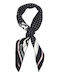 Karl Lagerfeld Women's Silk Shawl Black