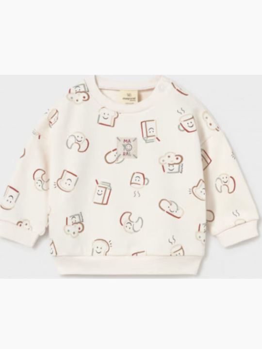 Mayoral Kinder-Sweatshirt Weiß