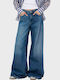 Women's Jean Pants in Palazzo Fit