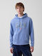 Hooded Sweatshirt Cabana Blue