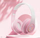 SPV Wireless Bluetooth Over Ear Headphones Pink