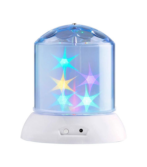Starlight Lumini LED Rotativ Lămpi De Masă Pentru Copii Proiector Cu Proiecție De Stele 11x11x14cm