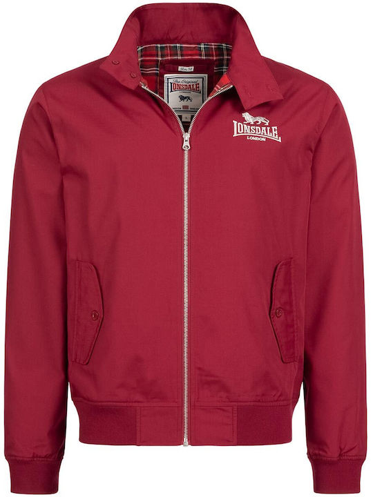 Lonsdale Herren Jacken Rot