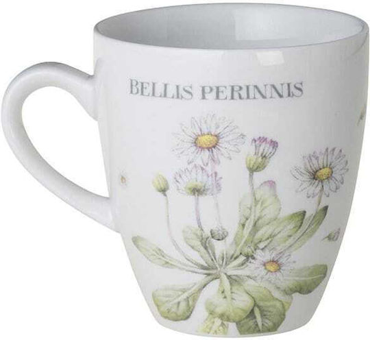Laura Ashley Wildflowers Κούπα από Πορσελάνη Καφέ 240ml