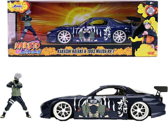 Jada Toys Kakashi Hatake and Mazda RX7 Αυτοκινητάκι 1:24