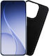Volte-Tel Camera Guard Silicone Back Cover with Neck Strap Black Oppo Reno15 5G