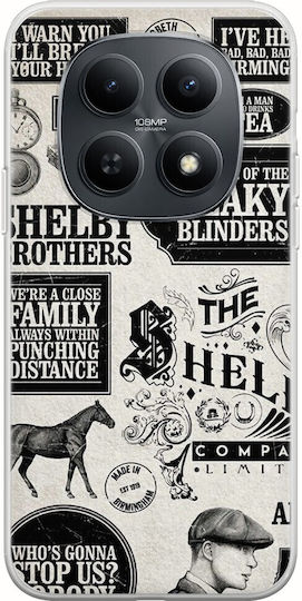 Калъф Peaky Blinders Xiaomi Poco M8 5g Гъвкав TPU Прозрачен Силикон