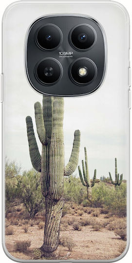 Mobile Phone Case Desert Cactus Xiaomi Poco M8 5g Flexible TPU Transparent Silicone