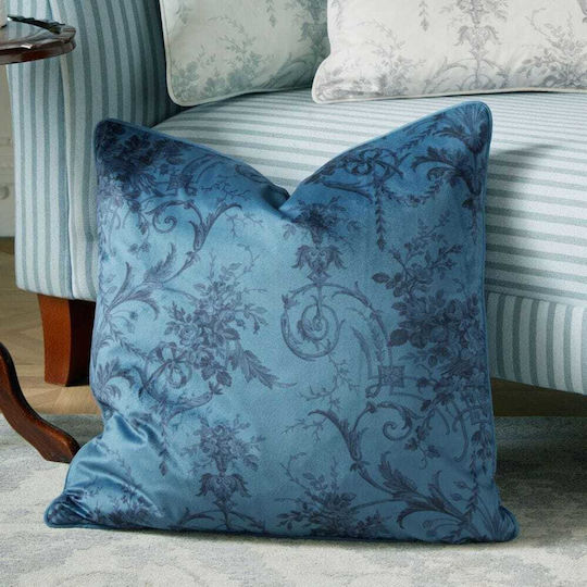 Laura Ashley Throw Pillow Tuileries Midnight 50x50cm
