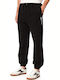 Sweatpants with Elastic Black