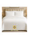 Mia Home Coverlet Double White 220x240cm
