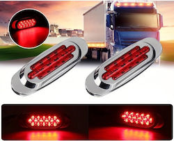 Side Truck Lights 2 Pieces Kx-093-4rd