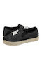 Stoff Damen Espadrilles in Schwarz Farbe