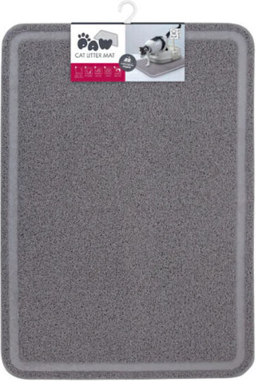 M-Pets Rectangular Grey Cat Litter Mat 60 X 89 Cm M-Pets