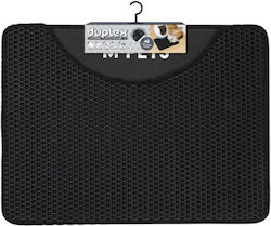 M-pets Двоен Правоъгълен Килим За Котешка Тоалетна Черен 60 X 45 Cm M-pets 2074413
