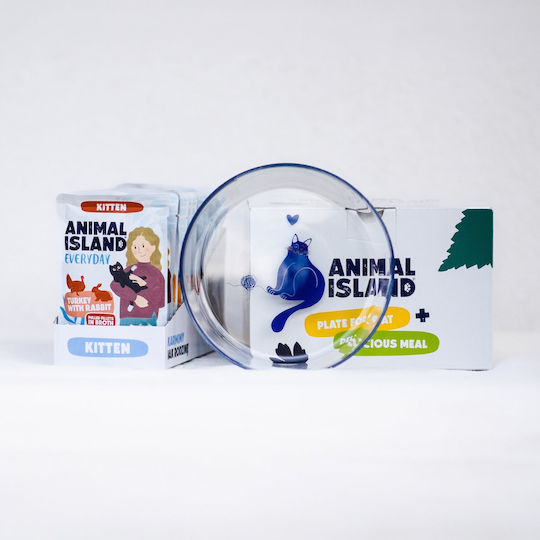 Animal Island Hrana Pentru Pisici Junior Cu Curcan Și Iepure 12x85gr