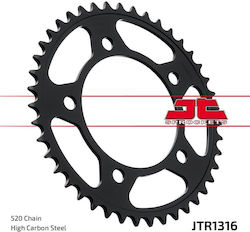Rear Sprocket Nc700 750 X Adv 750 Jt Jtr1316.39zbk 520 Black