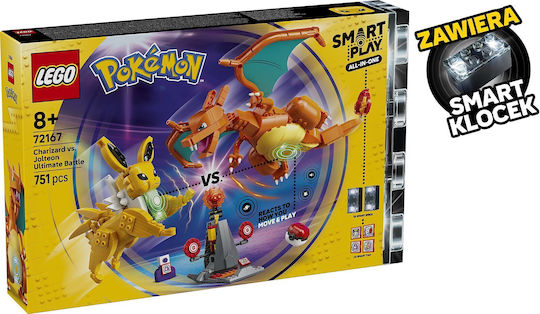 Pokemon Charizard Vs Jolteon The Ultimate Battle pentru 8+ Ani 751 Buc