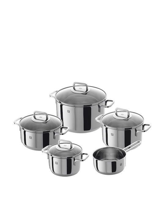 Zwilling J.A. Henckels Stainless Steel Cookware Set 5pcs