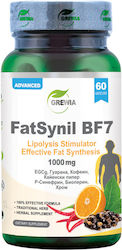 Grewia FatSynil BF7 P-Synephrine с Кофеин / Термогенни Стимуланти 1000мг и Вкус Гуарана 60 Капсули