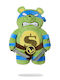 Sprayground Tmnt Leonardo Moneybear Grey