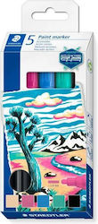 Staedtler Lumocolor 2.4mm Set 5 Culori Staedtler Lumocolor 2.4mm Set 5 Culori
