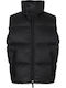 Sleeveless Puffer Jacket Black