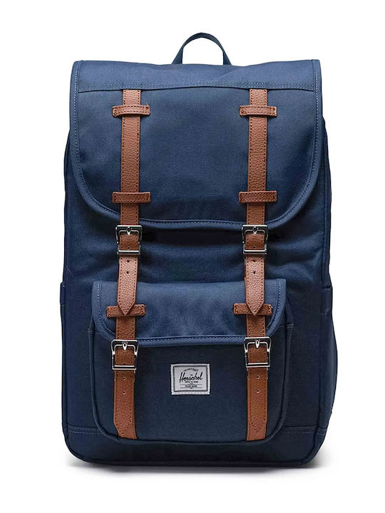 Herschel Little America Mid Albastru