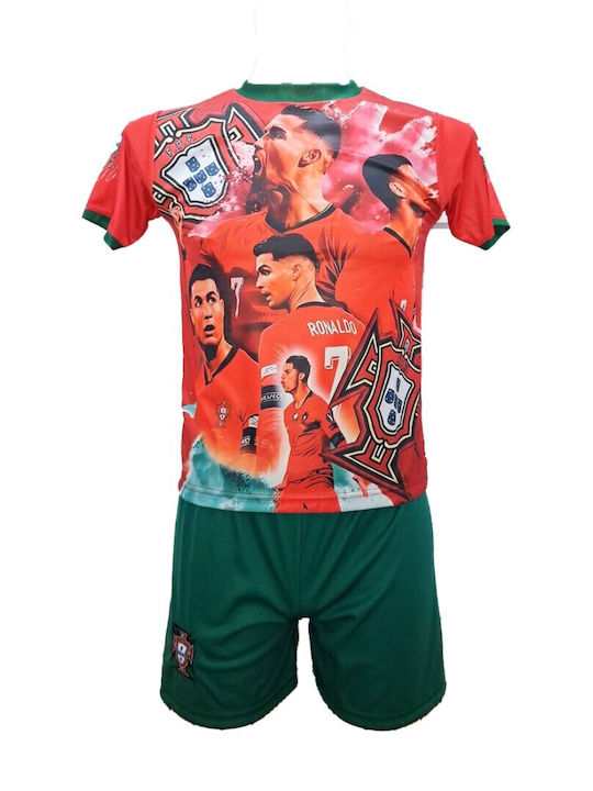 Kids Football Set Ronaldo Portrait 230626-02