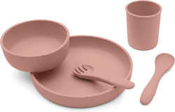 Kikka Boo Kikka Boo Baby- und Kinder-Essgeschirr Set aus Rosa Silikon 5 Stück für 6+ Monate Kikka Boo Kikka Boo Baby- und Kinder-Essgeschirr Set aus Rosa Silikon 5 Stück für 6+ Monate