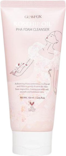 Glamfox Rosehip Oil Pha Пяна за почистване на лице 120 Ml
