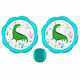 Catch Ball Velcro Dino Game 18.5cm