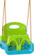 Outsunny Κούνια με Ζώνη Ασφαλείας Πλαστική 42x33x38εκ. Πράσινη
