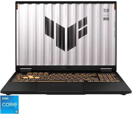 Asus TUF Gaming F16 FX608JHI-TU260 16" IPS FHD+ 144Hz (i5-14450HX/16GB/512GB SSD/GeForce RTX 5050/Fără sistem de operare) Jaeger Gray (Tastatură Engleză Internațională)