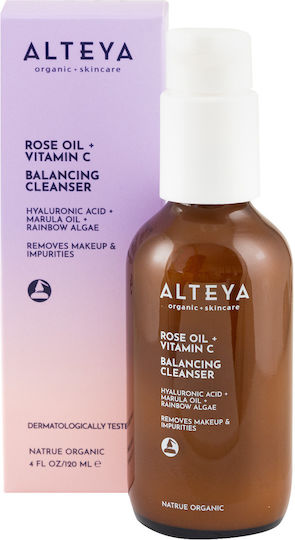 Alteya Organics Розов Гел Почистващи Продукти За Лице с Хидратиращо Действие 20мл