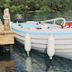 Boat Balloons 2 Pieces Ø 16 X 58 cm White Pvc 42028746