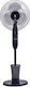 Mist Fan Misting Fan 75W Fan Diameter 40.64cm With Remote Control Black