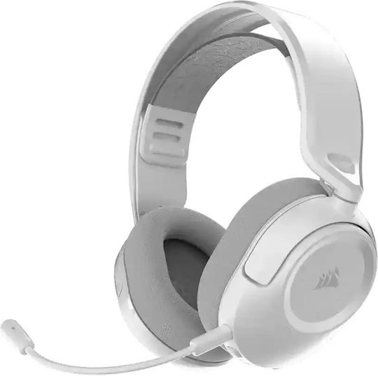 Corsair HS35 V3 Drahtloses Über Ohr Gaming-Headset mit USB-Konnektivität Weiß für PC / PS4 / PS5